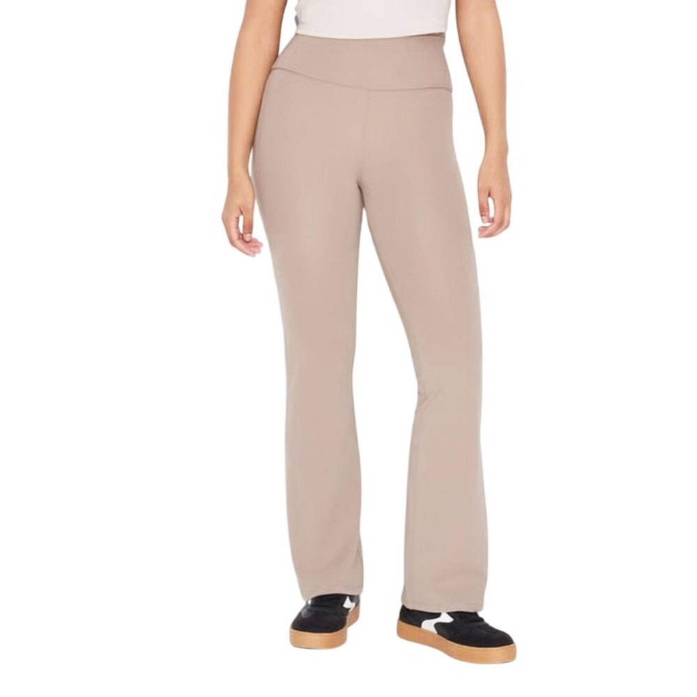 Wild Fable Women's Taupe High Waist Flare Yoga Pants Size XXL
